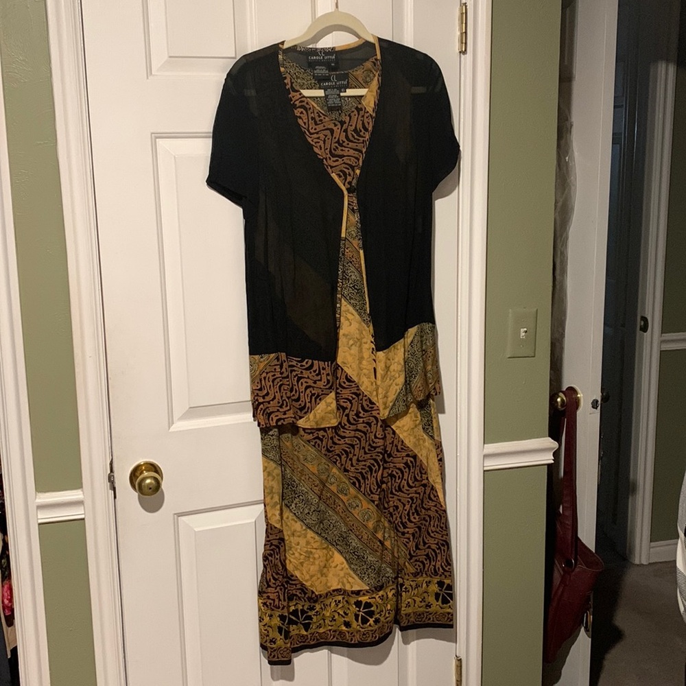 Carole Little petite two piece dress